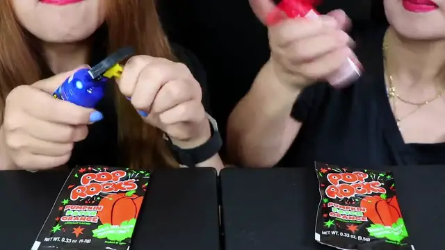 Video thumbnail for ASMR QUICK BLAST SPRAY SOUR CANDY   POP ROCKS 먹방   Kim Liz Too(720P HD)