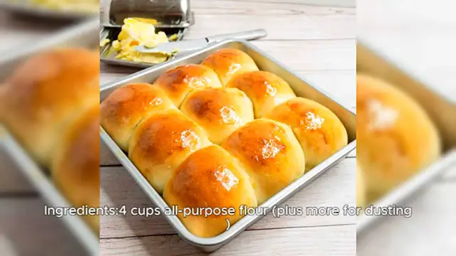 Video thumbnail for Irresistible Homemade Dinner Rolls