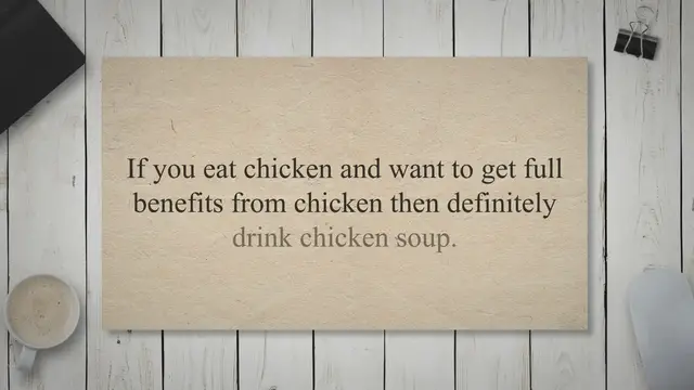 'Video thumbnail for Chicken Soup Recipe'