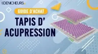 Video thumbnail for 👓 MEILLEUR TAPIS D'ACUPRESSION - Comparatif & Guide d'achat