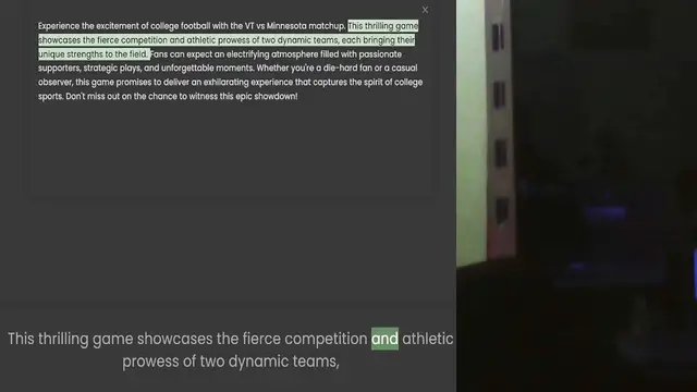 Video thumbnail for showcases the fierce competition and athletic prowess of two dynamic teams, each bringing their unique strengths to the field. Fans can expect an electrifying atmosphere filled with passionate supporters, strategic plays, and unforgettabl