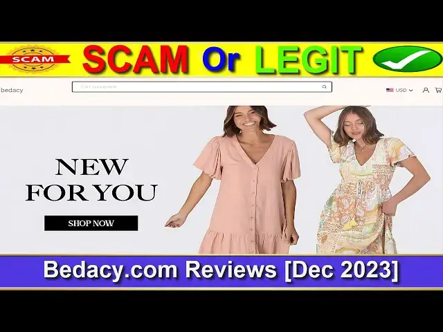 Video thumbnail for Bedacy Reviews (Dec 2023) [ with 100% Proof ] ⚠️ Is Bedacy.com SCAM or LEGIT ?⚠️😲