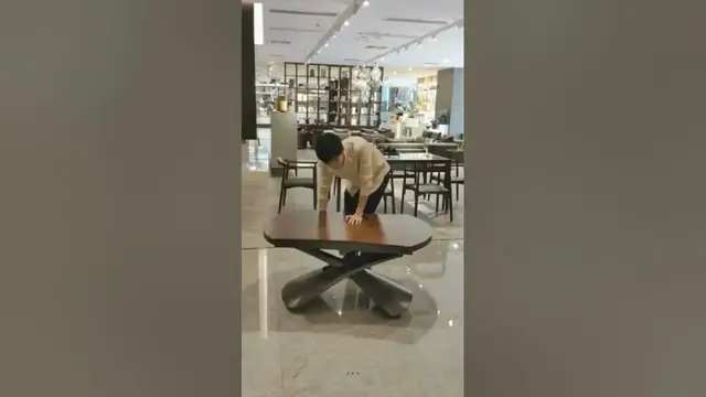 Video thumbnail for Round & Square Table | Furniture #shorts