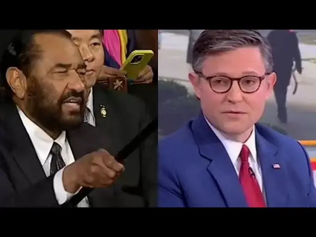 Video thumbnail for Removed - Speaker Johnson Delivers Devastating Career News To Al Green After Trump Protest