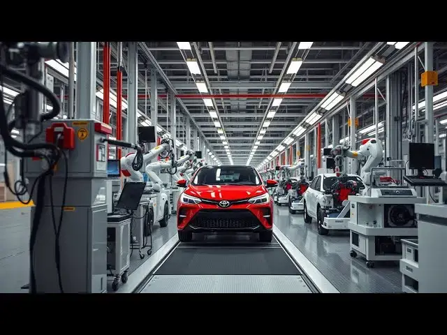 Video thumbnail for 🚗 Super Advanced US Toyota Factory Inside the Secret Billion $ Assembly Line! 🔥