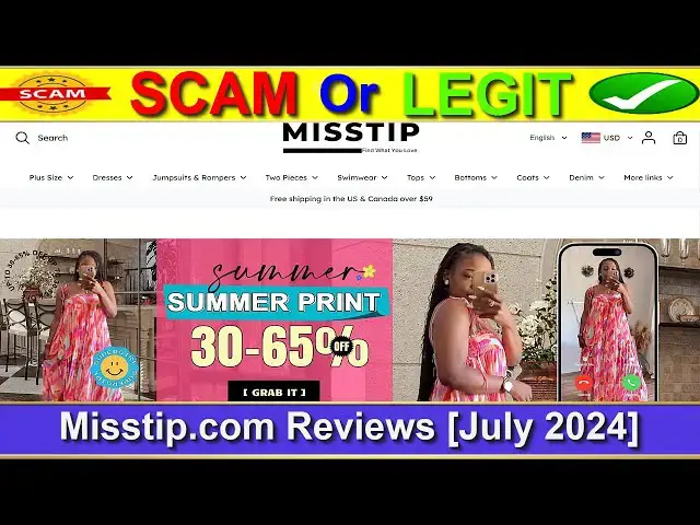 Video thumbnail for Misstip Reviews (July 2024) This Online Store Legit or Scam?| Product Review