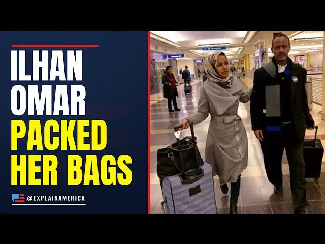 Video thumbnail for 'FLED THE COUNTRY' - Ilhan Omar's Husband Drops Bombshell