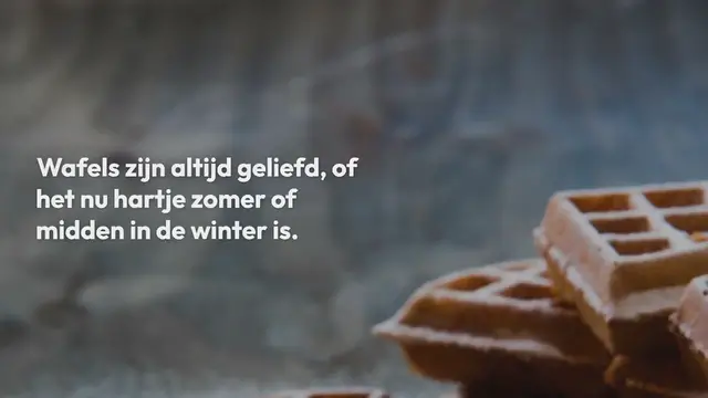 Video thumbnail for Oud-Hollandse kermis wafels bakken