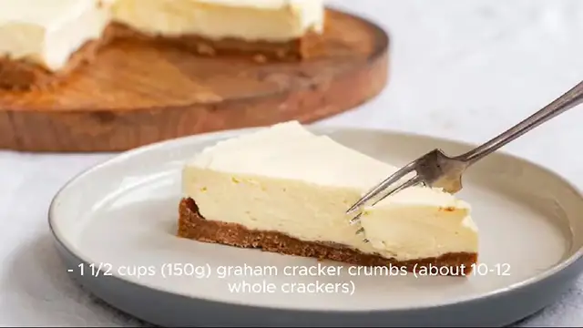 Video thumbnail for cheesecake recipe easy