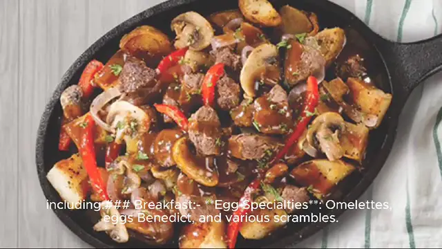 Video thumbnail for Perkins Menu