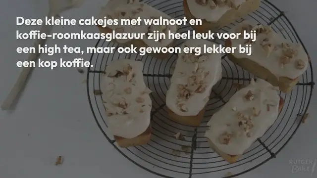 Video thumbnail for Kleine cakejes bakken – recept