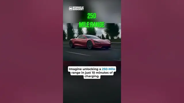 'Video thumbnail for New Tesla Cars to Achieve 250 Miles in Just 10 Minutes of Supercharging'