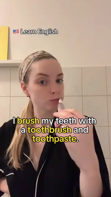 Video thumbnail for  Morning routine vocabulary