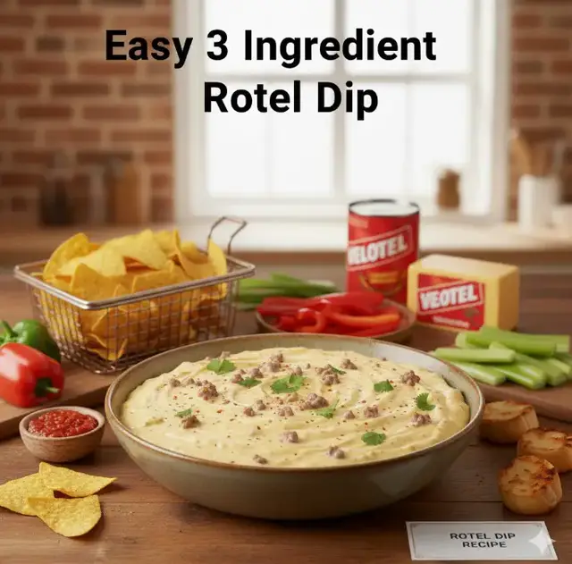 'Video thumbnail for BEST Classic Rotel Dip Recipe'