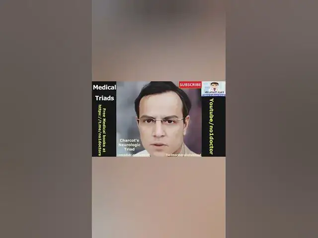 Video thumbnail for #charcot_neurologic_triad #shorts #no1doctor #medical_student_exam #medical #frcs #usmle #mrcs