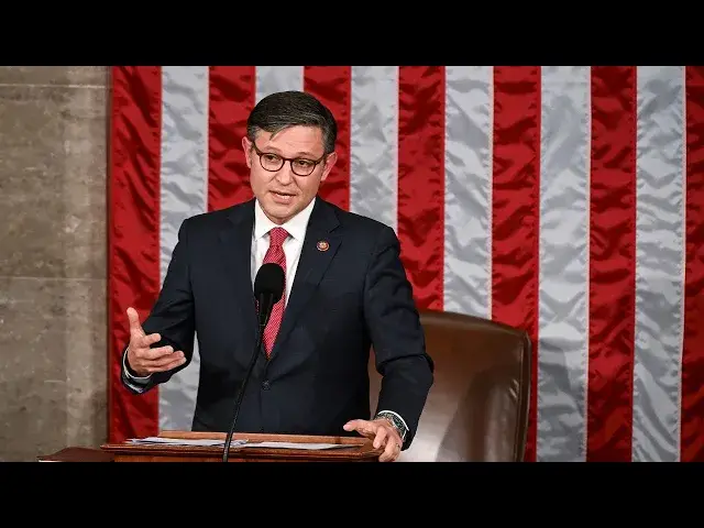 Video thumbnail for New House Speaker Mike Johnson Makes First Move - Democrats Are Furious