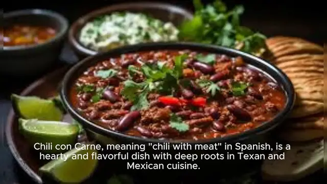 Video thumbnail for chili con carne