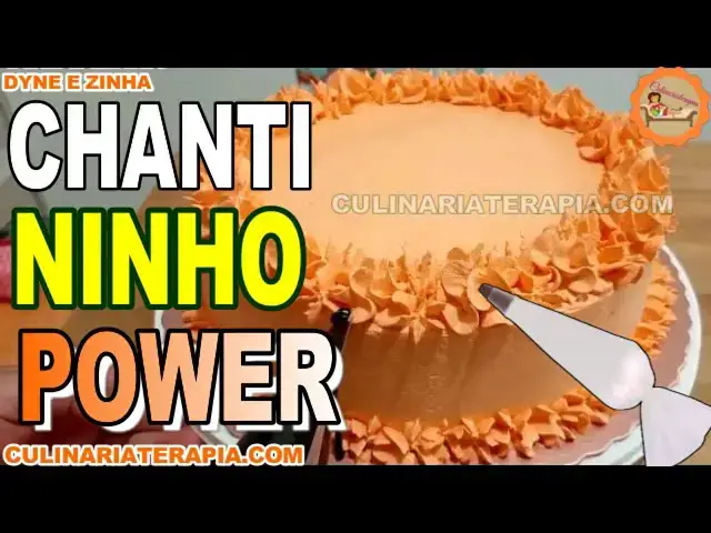 'Video thumbnail for Receita de Chantininho Power que Não Derrete na Decoração de Bolos - Dicas para Decoração de Bolos'