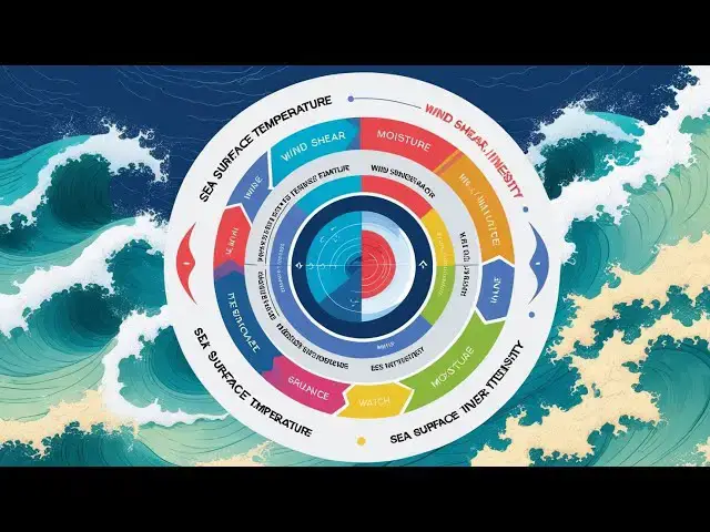 Video thumbnail for Factors Influencing Hurricane Intensity: Sea Surface Temperature, Wind Shear, and Moisture
