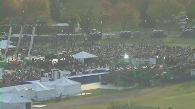 Video thumbnail for Kamala Harris will hold final rally at the National Mall in DC