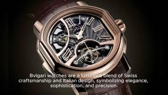 Video thumbnail for Bvlgari Watch