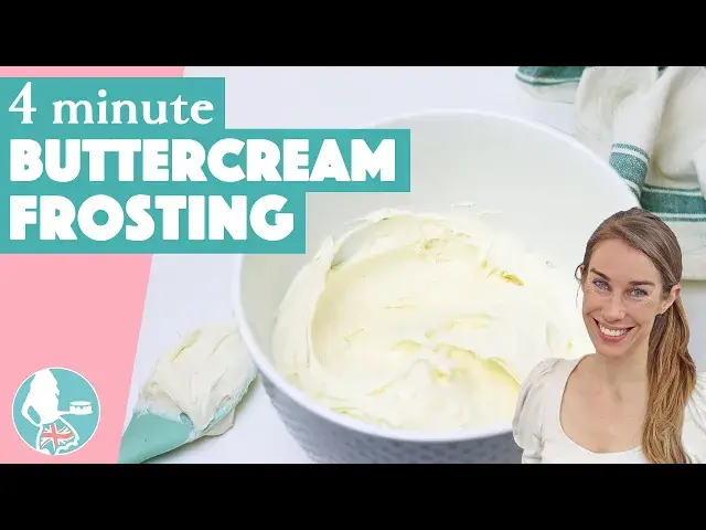 'Video thumbnail for 4 Minute Buttercream | British Girl Bakes'
