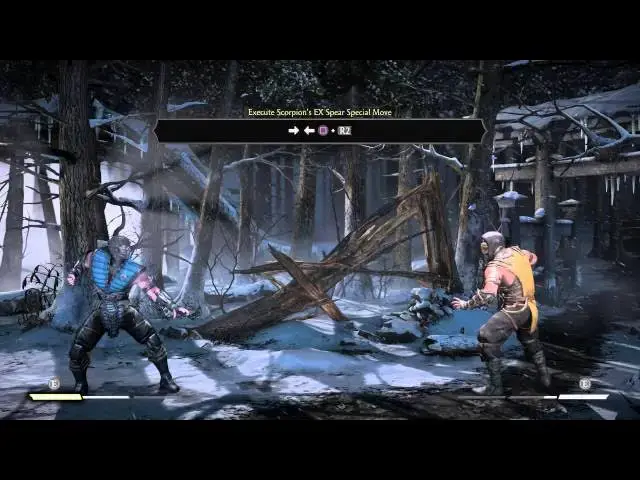 Video thumbnail for Mortal Kombat X - Training Tutorial (Basics) Execute "Super Meter" EX Special Moves (Meter EX Burn)