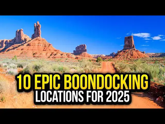 'Video thumbnail for 10 Epic Boondocking Sites for 2025'