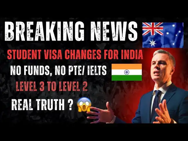 Video thumbnail for Breaking News | | 🇦🇺 Australia Student Visa Changes For India 🇮🇳 | |