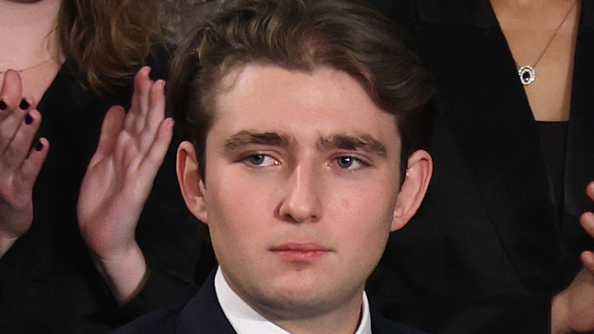 Video thumbnail for Barron Trump Draft Website Goes Viral As Middle East Conflict Intensifies