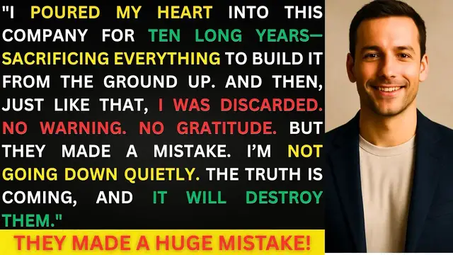 'Video thumbnail for I Saved The Company From A Crisis, But My CEO Fired Me; The Board Couldn't Believe When...'