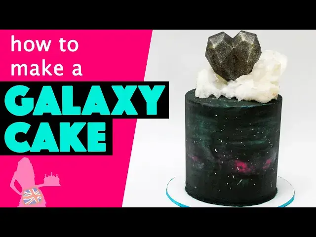 Video thumbnail for How to Make a Galaxy Cake