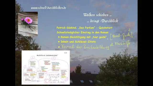 Video thumbnail for Roman "Das Parfum" - schnell durchblicken mit "Guide" - Inhalt und Zitate sowie Anregungen