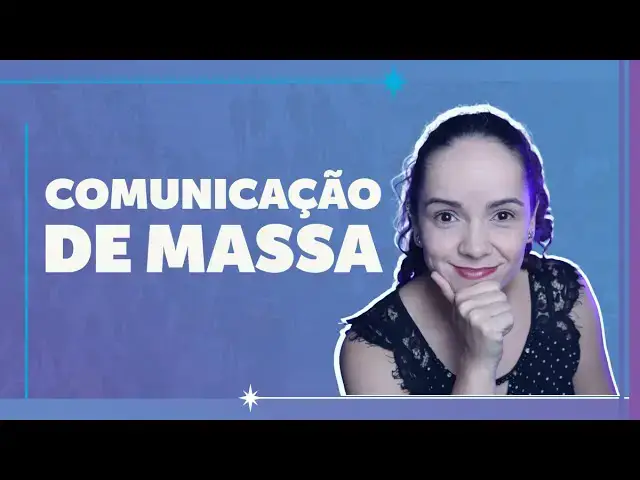 'Video thumbnail for COMUNICAÇÃO DE MASSA: o que é, como surgiu e exemplos'