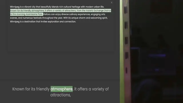 Video thumbnail for Known for its friendly atmosphere, it offers a variety of attractions, from the historic Exchange District to the stunning Assiniboine Park. Visitors can enjoy diverse culinary experiences, engaging arts scenes, and numerous festivals thr