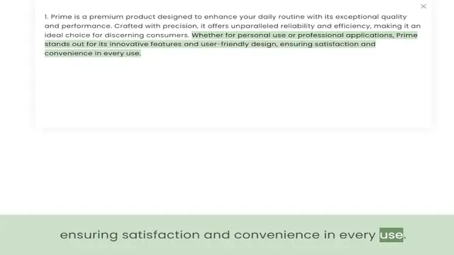 Video thumbnail for and performance. Crafted with precision, it offers unparalleled reliability and efficiency, making it an ideal choice for discerning consumers. Whether for personal use or professional applications, Prime stands out for its innovative fea