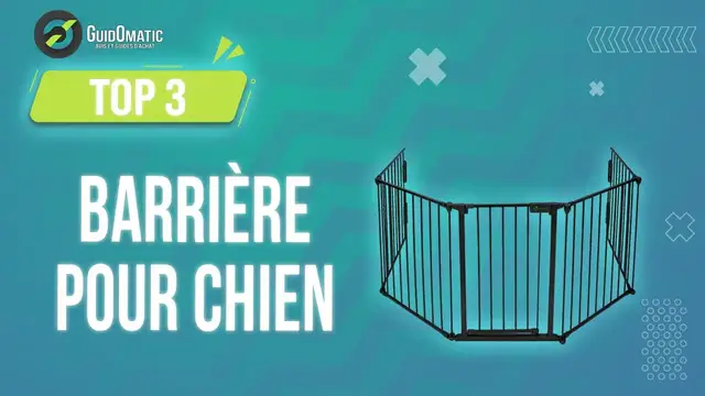 Video thumbnail for 💥[TOP 3] BARRIÈRE POUR CHIEN (NOUVEAUTÉS) 2024 - Comparatif & Guide d'achat!