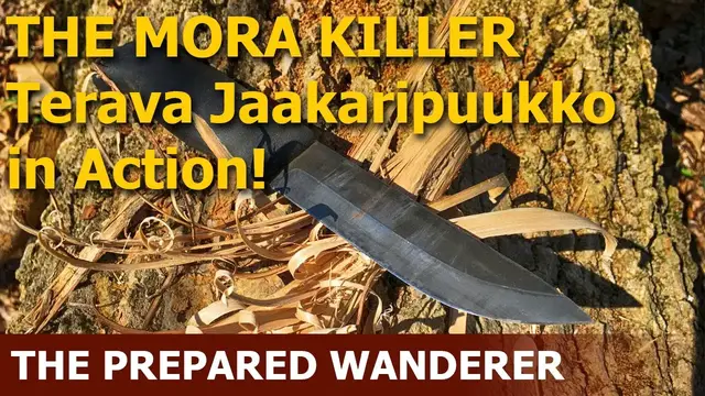 'Video thumbnail for The Mora Killer, Terävä Jääkäripuukko 110 in Action!'
