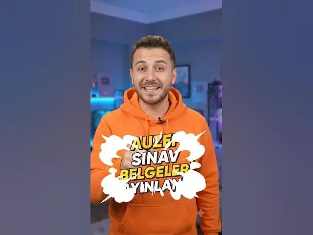 Video thumbnail for AUZEF Üç Ders Sınavı Giriş Belgesi