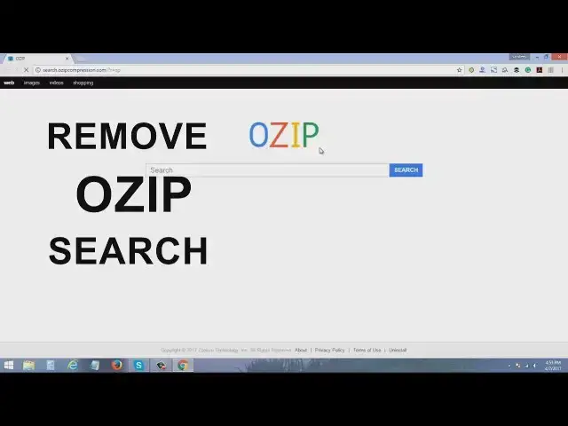 Video thumbnail for Ozip Compression | How to Remove OZIP Search From Chrome, FF & IE