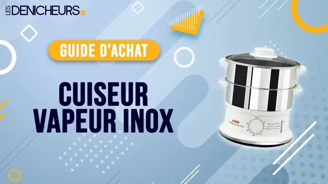 Video thumbnail for 👓 MEILLEUR CUISEUR À VAPEUR EN INOX (2022) - Comparatif & Guide d'achat