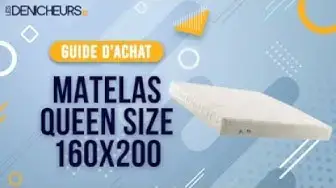 Video thumbnail for 👓 MEILLEUR MATELAS 160X200 (2023) - Comparatif & Guide d'achat