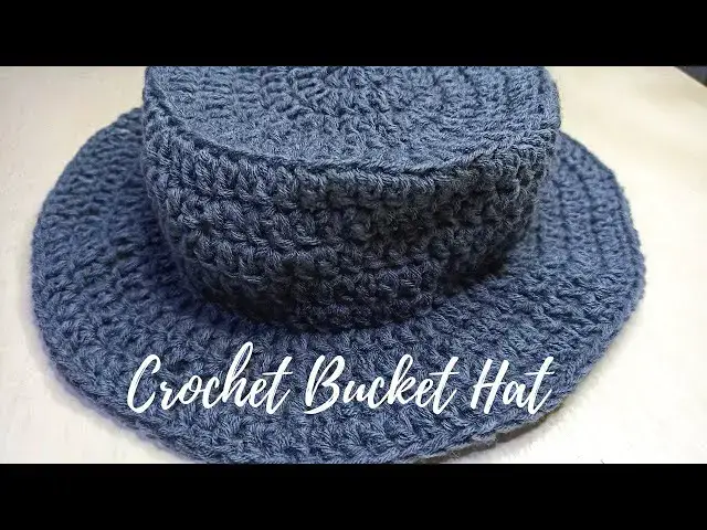 Video thumbnail for Crochet Bucket Hat Tutorial| How To Crochet A Hat DIY Tutorial| Sit n' crochet