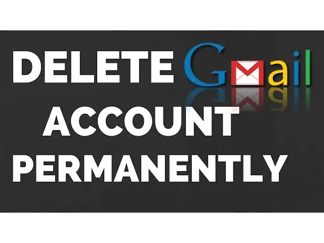 Video thumbnail for How to Delete Gmail Account Permanently