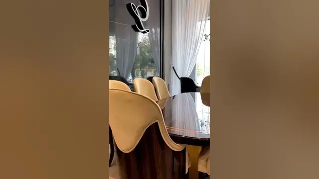 Video thumbnail for Wooden Dining Table | Dining Table Design #shorts