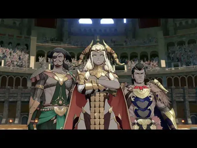 Video thumbnail for Fire Emblem: Fortune's Weave - 1 Cai's Path Ch 10: Cai Talks with Theodora | Solel, Iliana Cutscene