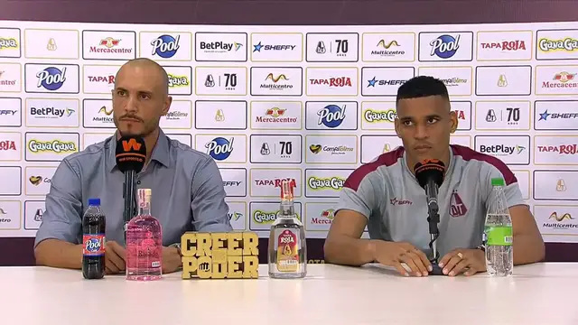 Video thumbnail for Rueda de prensa del Deportes Tolima luego de la victoria ante América (2-1) - Liga BetPlay 1 2024