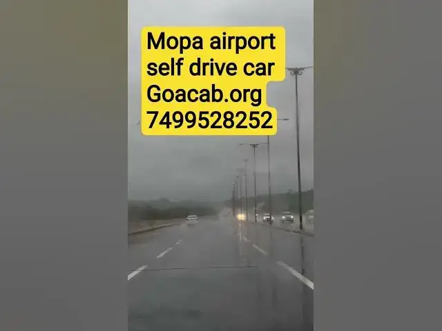 Video thumbnail for Mopa airport, Manohar international Airport, taxi service Mopa airport, North Goa airport,goacab.org