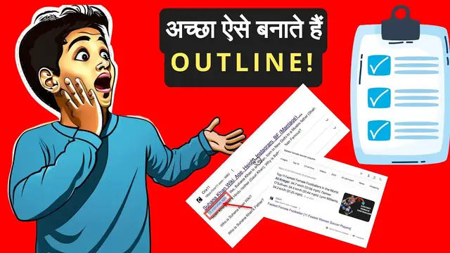 Video thumbnail for How to Create Blog Post Outline Using CHATGPT That Ranks Your Article Within 10 Minutes