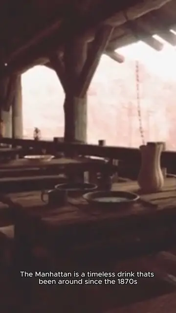 Video thumbnail for Manhattan cocktail recipe